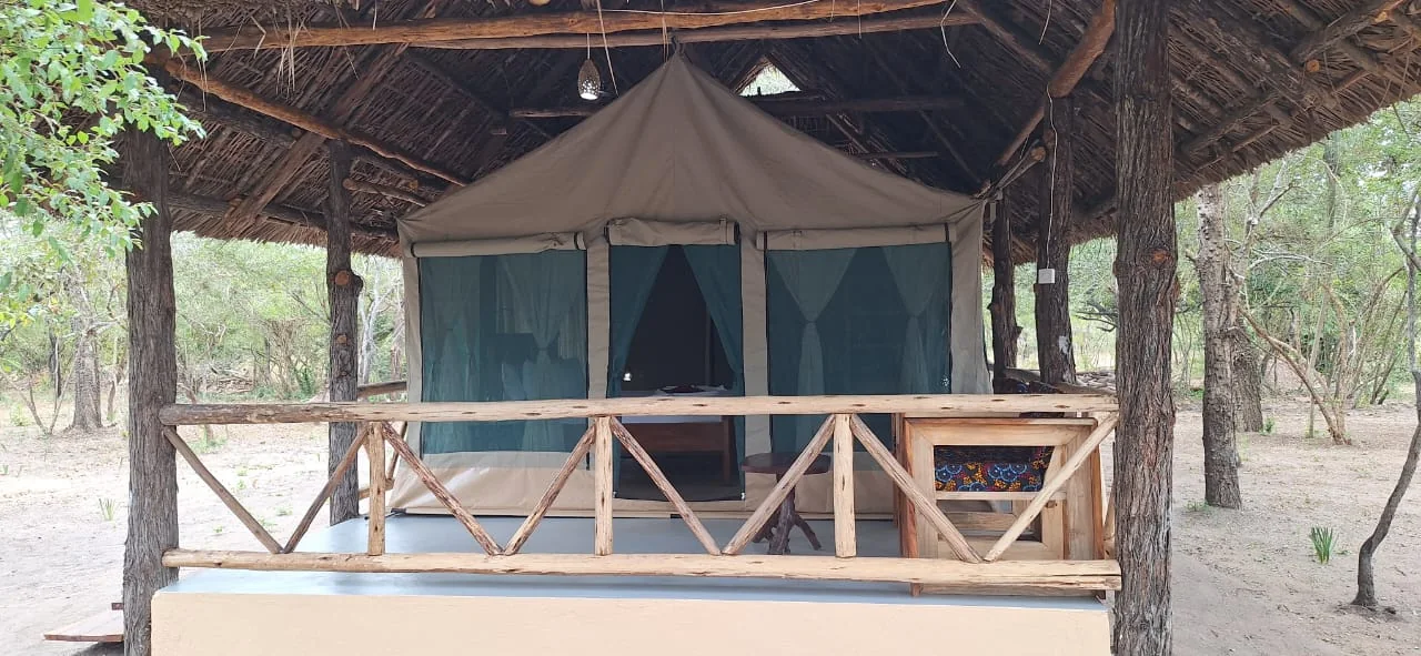 Luxury Tent Exterior
