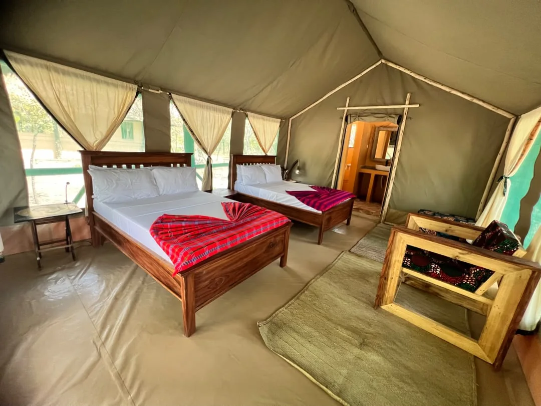 Luxury Tent Bedroom 02
